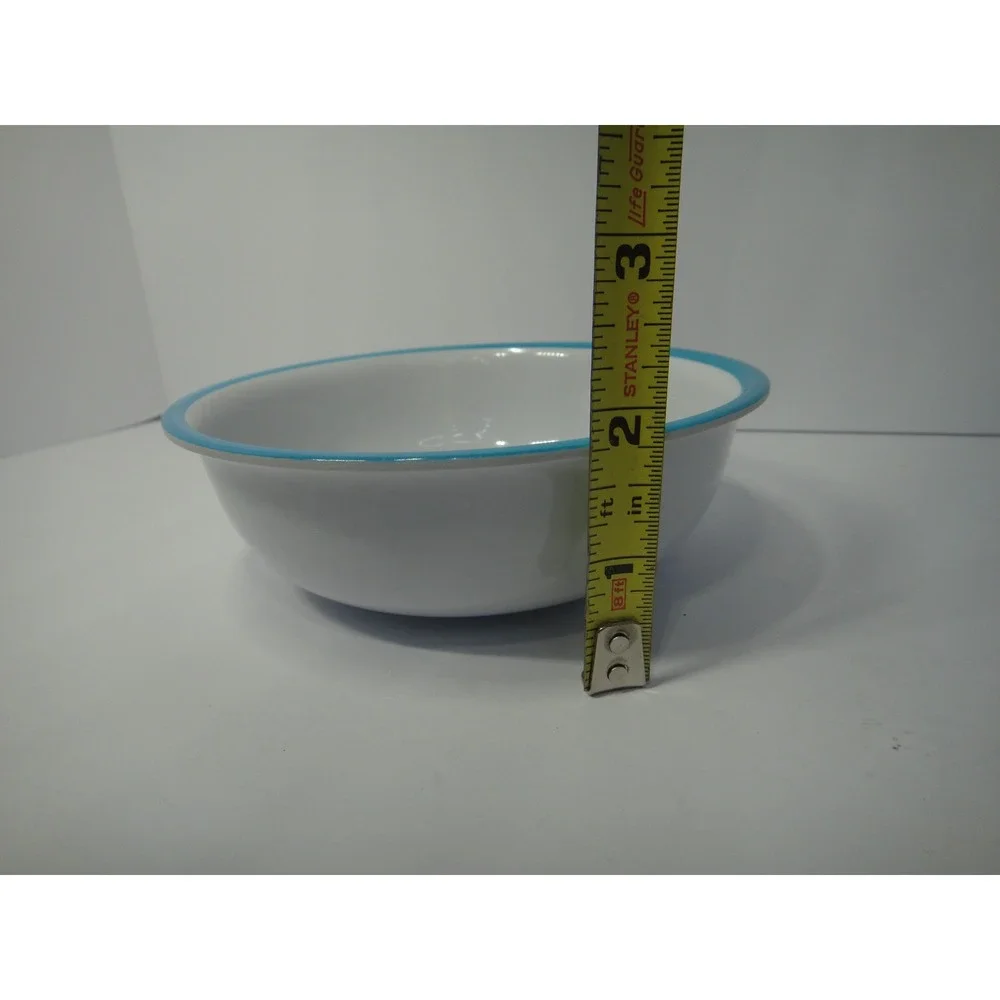 Zak Designs Disney Lion King Pumbaa Timon Melamine Bowl Blue Rim 5.5 Inch VTG